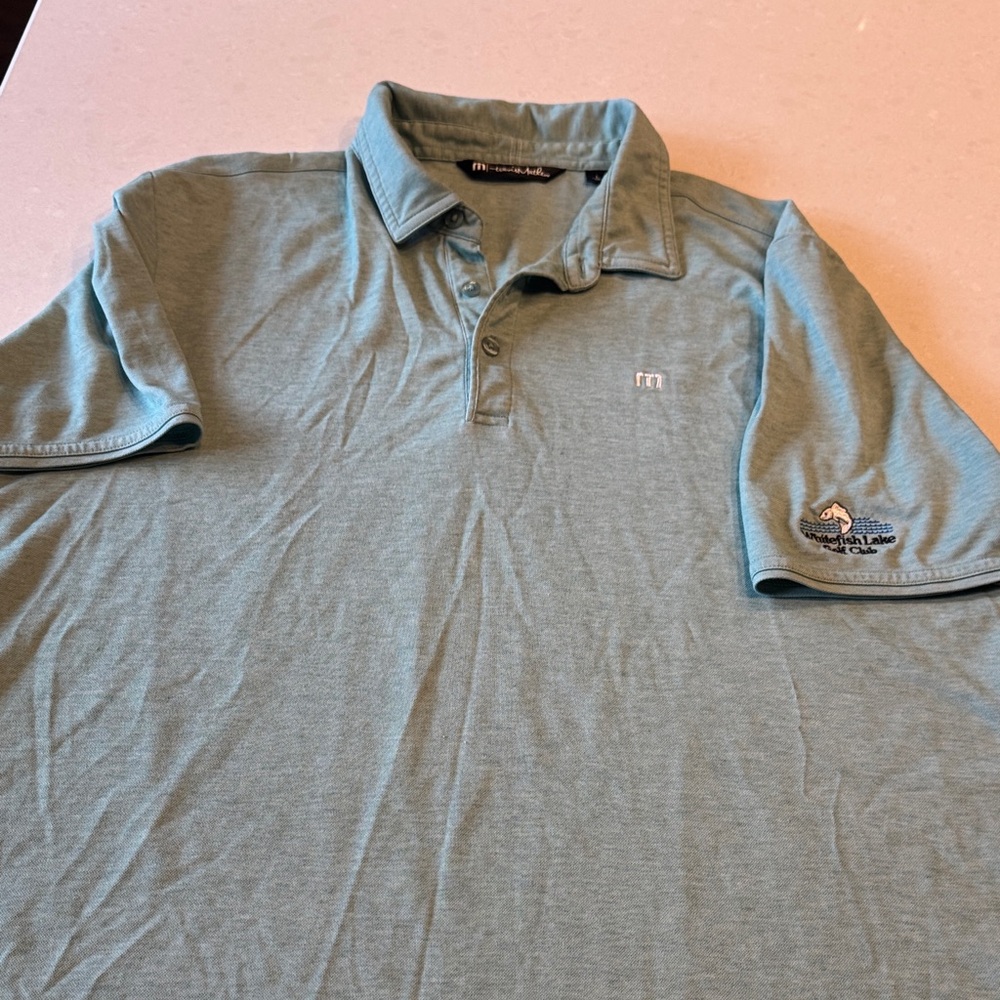 Travis Mathew  Polo Shirt golf whitefish mt